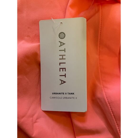NWOT ATHLETA Urbanite Tank Plus 3X | Sunset Glow Orange Top #986335 - Picture 8 of 8